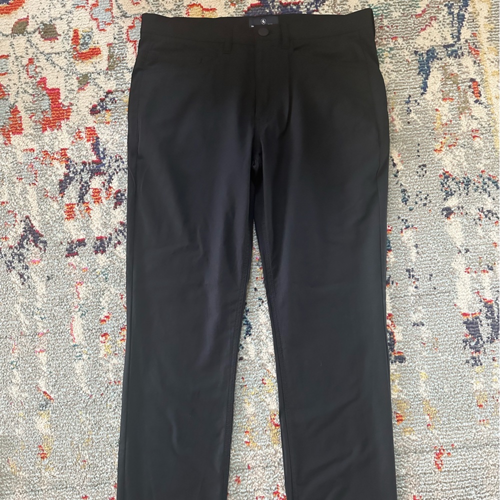 Hart Schaffner Marx Black Dress Pants